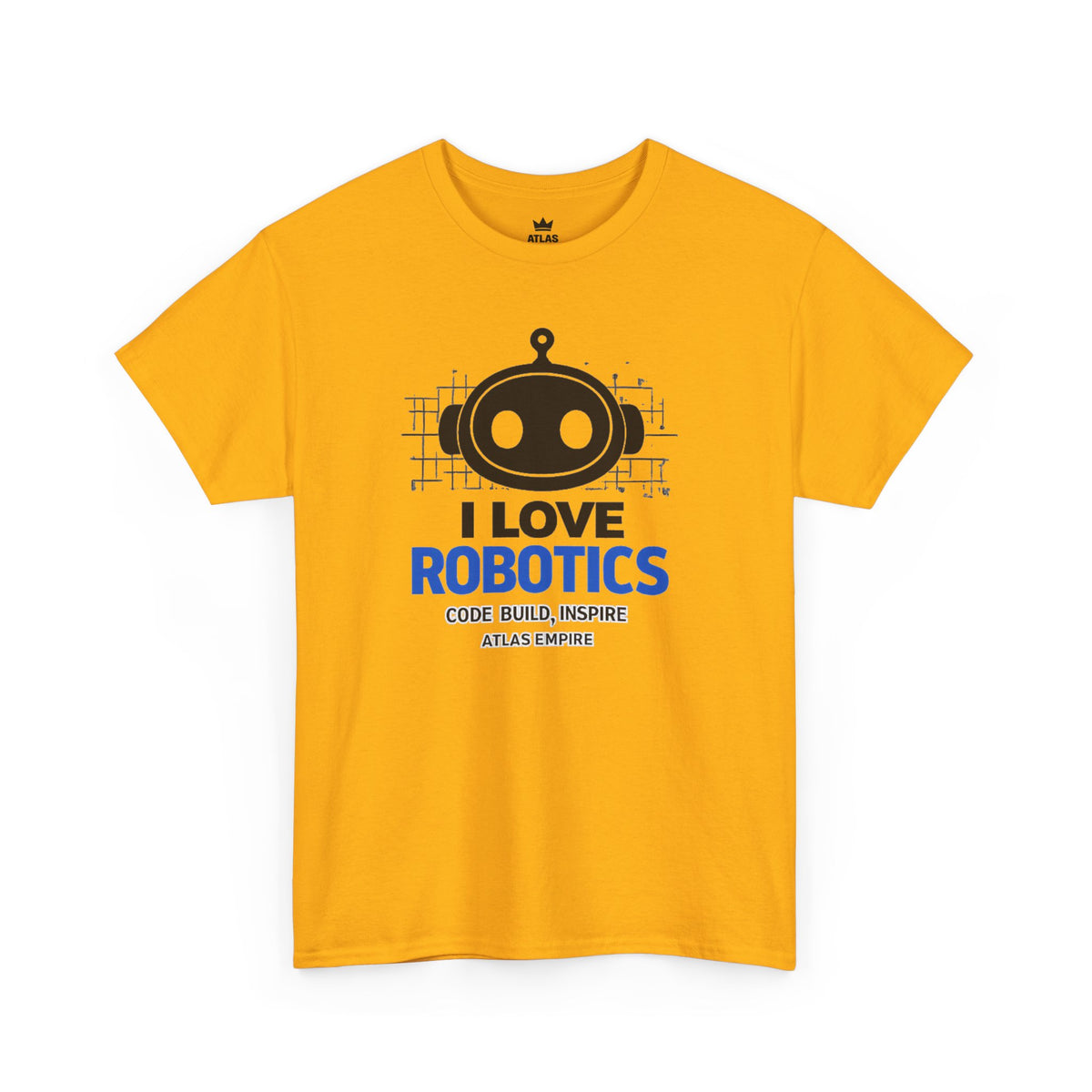 Robotics T-Shirt — "I Love Robotics" Tech STEM Tee for Coders & Makers