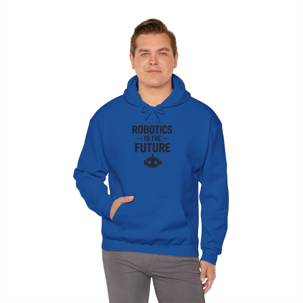 Robotics Is The Future Hoodie – Tech Enthusiast Robot Hoodie