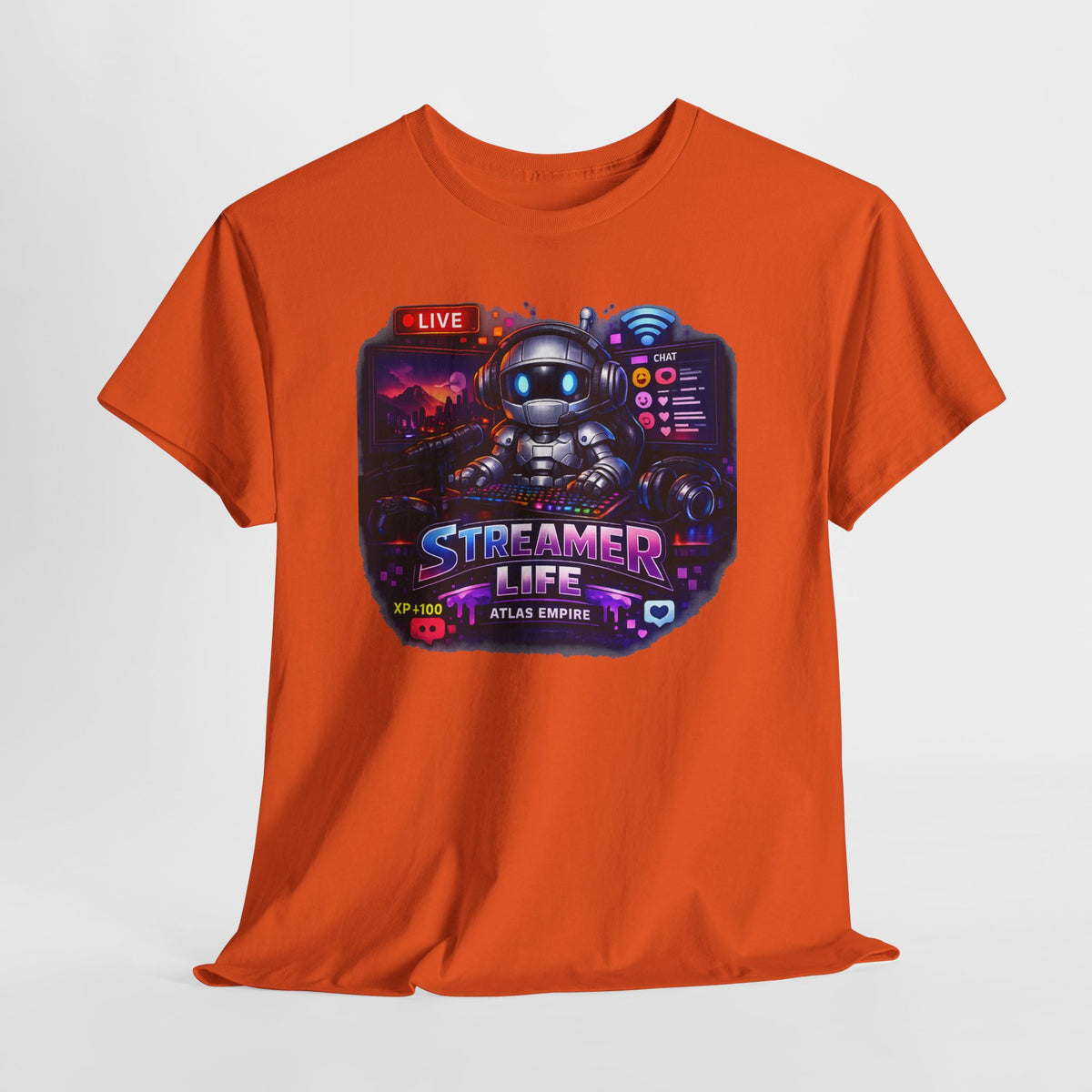 Streamer Life T-Shirt — Gamer Live Stream Graphic Tee