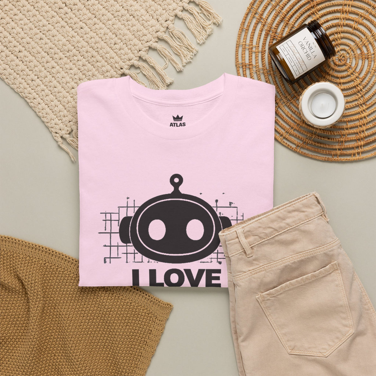Robotics T-Shirt — "I Love Robotics" Tech STEM Tee for Coders & Makers