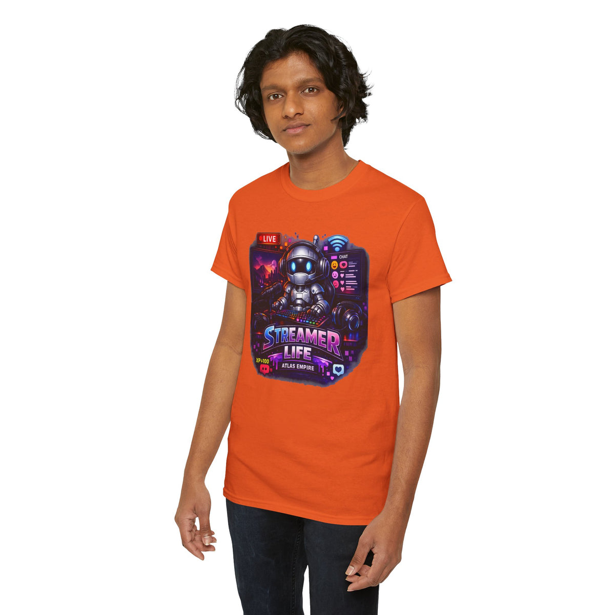 Streamer Life T-Shirt — Gamer Live Stream Graphic Tee