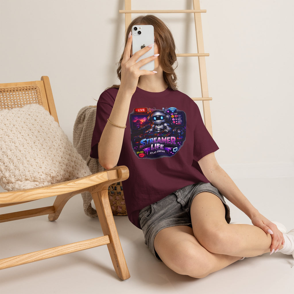 Streamer Life T-Shirt — Gamer Live Stream Graphic Tee