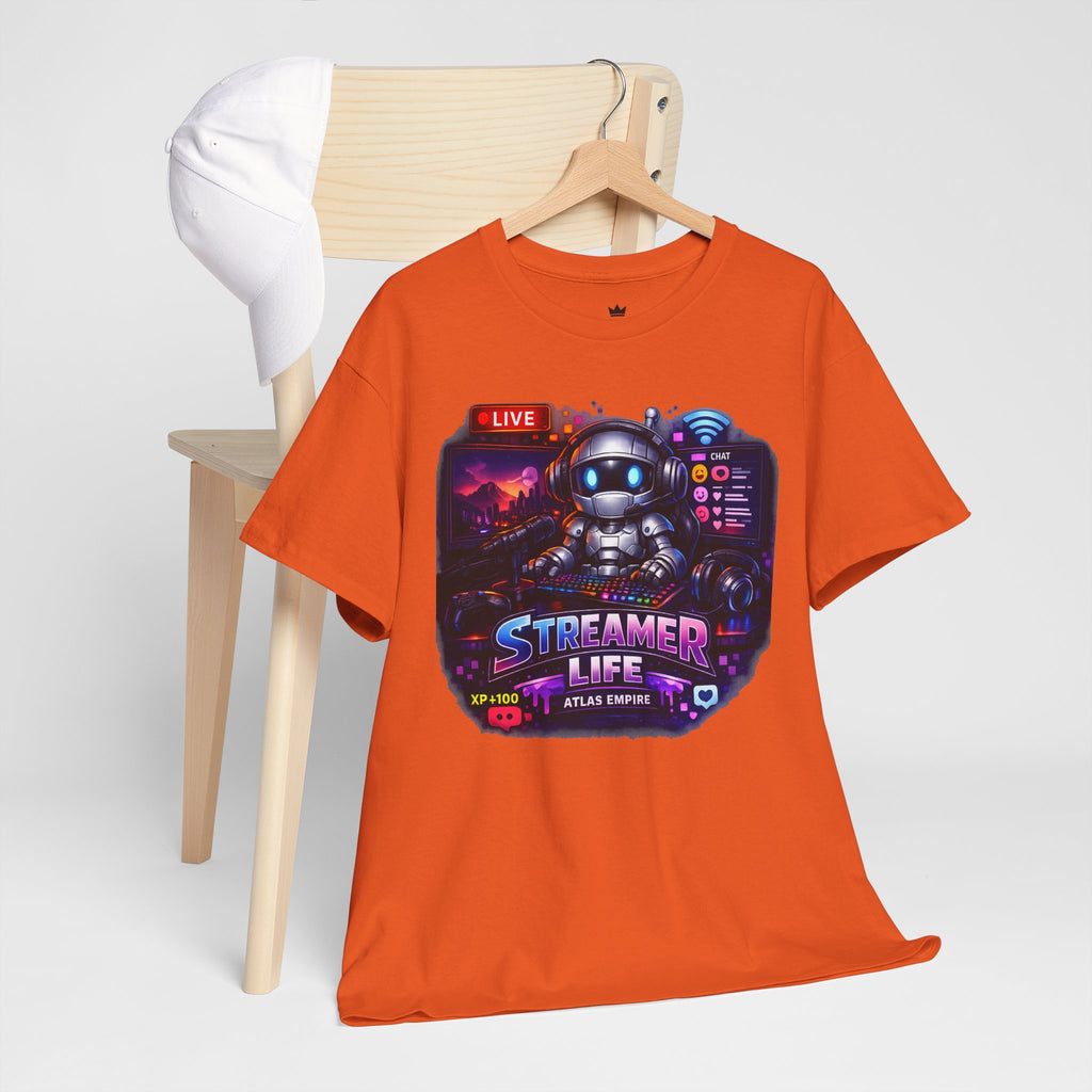 Streamer Life T-Shirt — Gamer Live Stream Graphic Tee