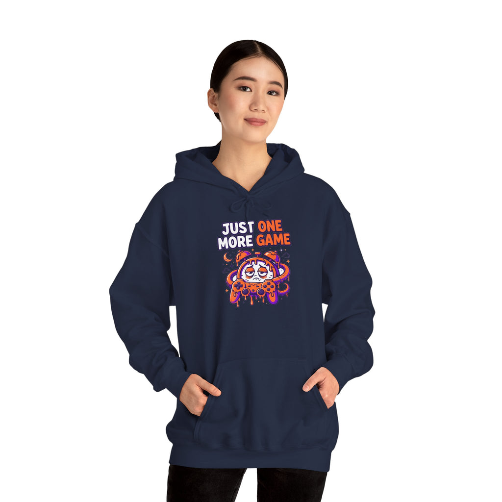Just One More Game Gamer Hoodie – Cute Octopus Controller Gaming Sweatshirt