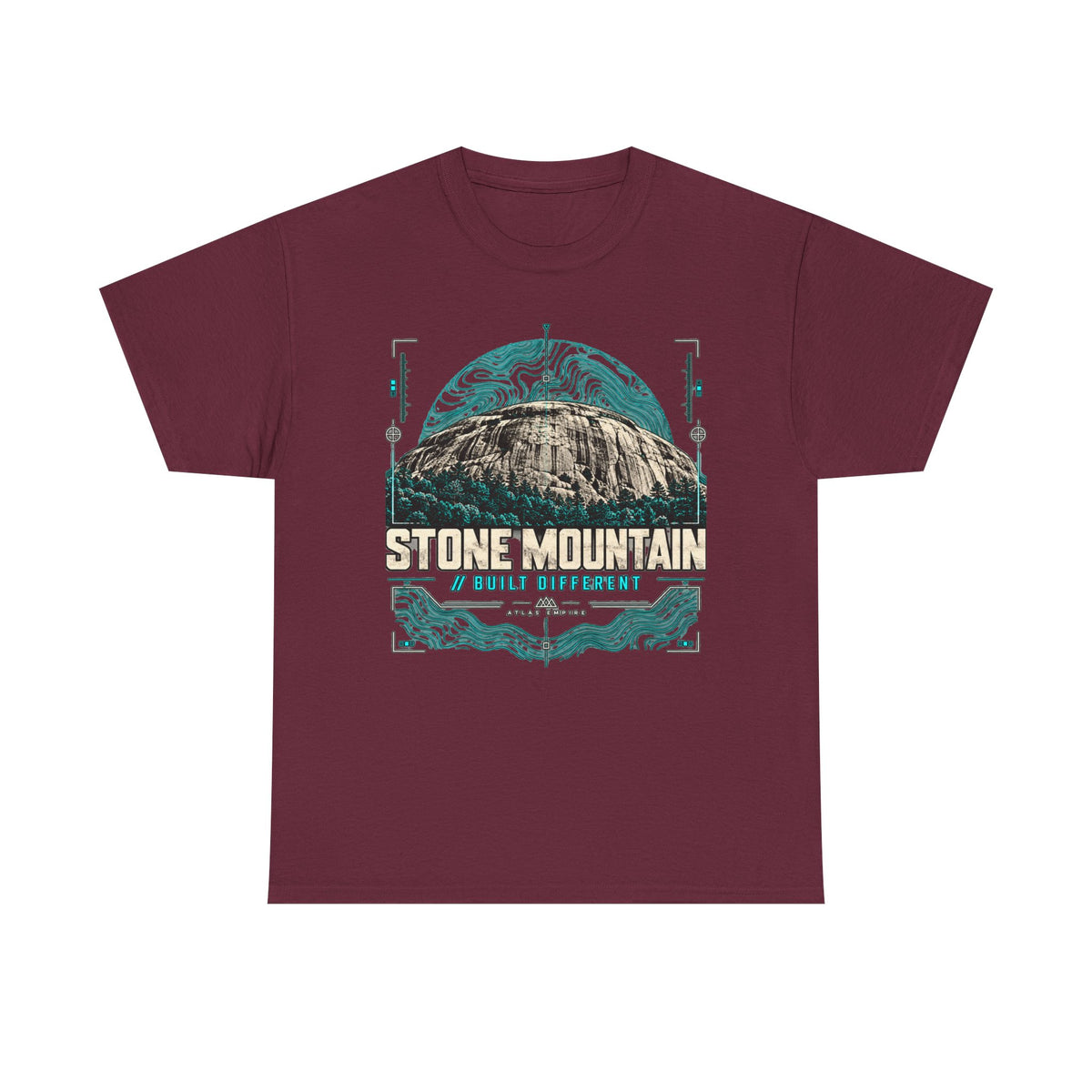 Stone Mountain Vintage Graphic Tee — Retro Outdoor Adventure Shirt