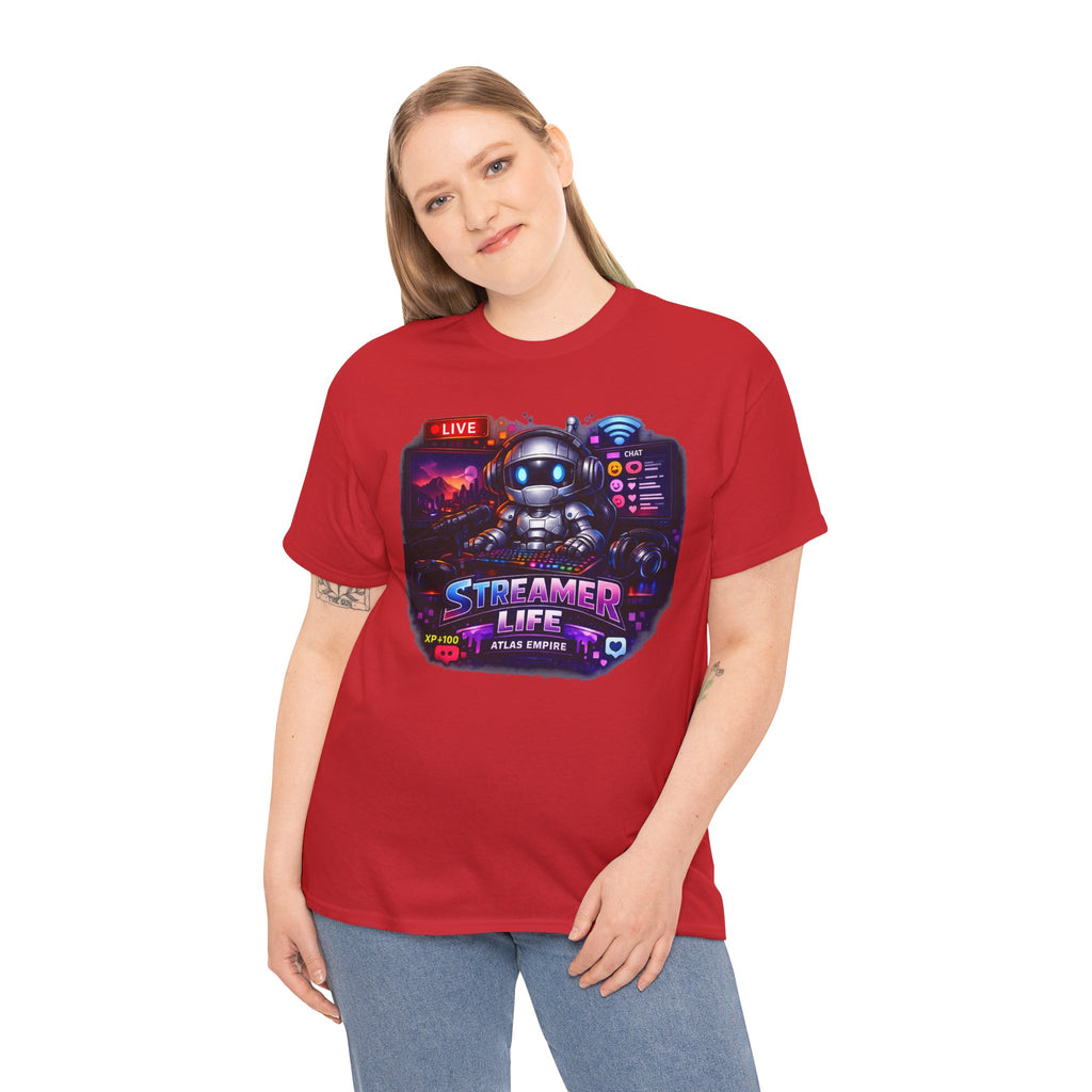 Streamer Life T-Shirt — Gamer Live Stream Graphic Tee