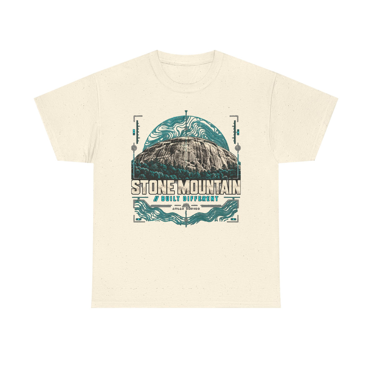 Stone Mountain Vintage Graphic Tee — Retro Outdoor Adventure Shirt