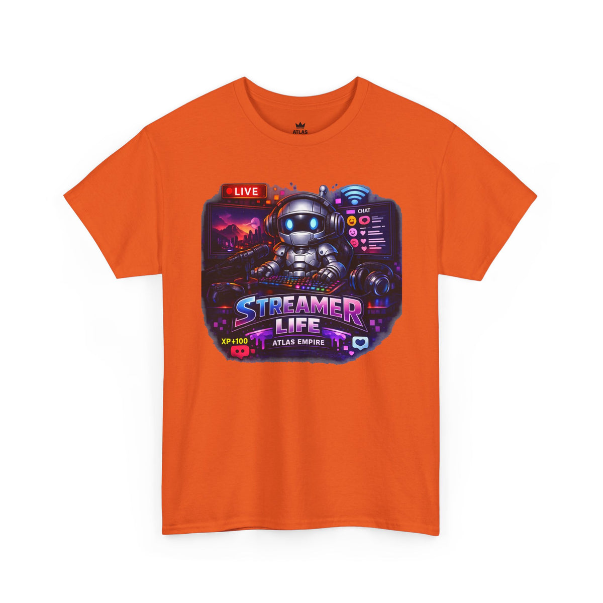 Streamer Life T-Shirt — Gamer Live Stream Graphic Tee