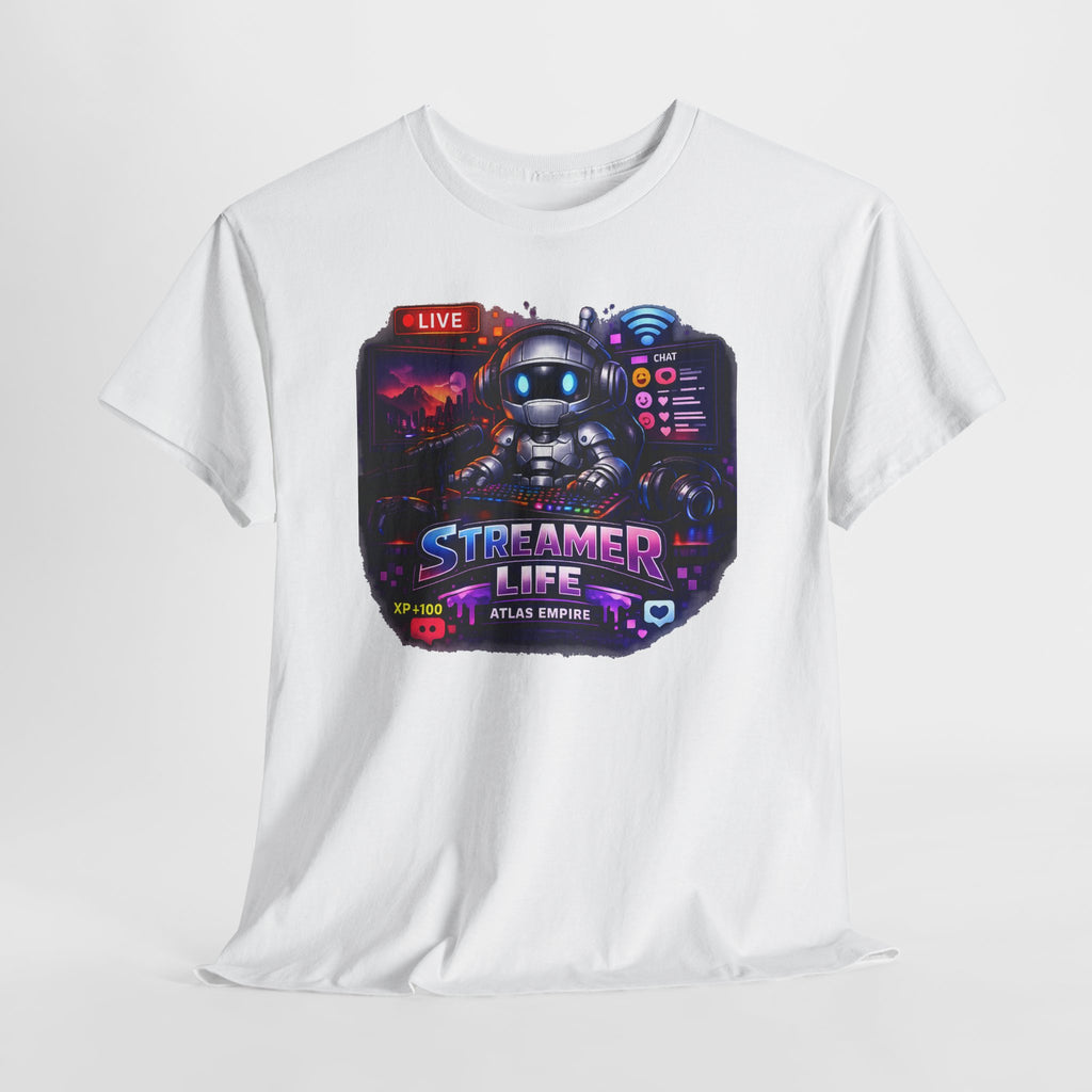 Streamer Life T-Shirt — Gamer Live Stream Graphic Tee