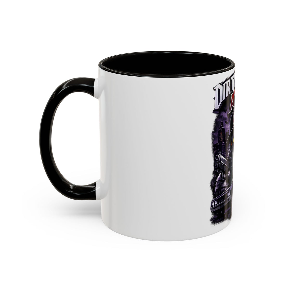 ATL Dirty South Coffee Mug — Falcons Hat, Urban Streetcar Design (11oz & 15oz)
