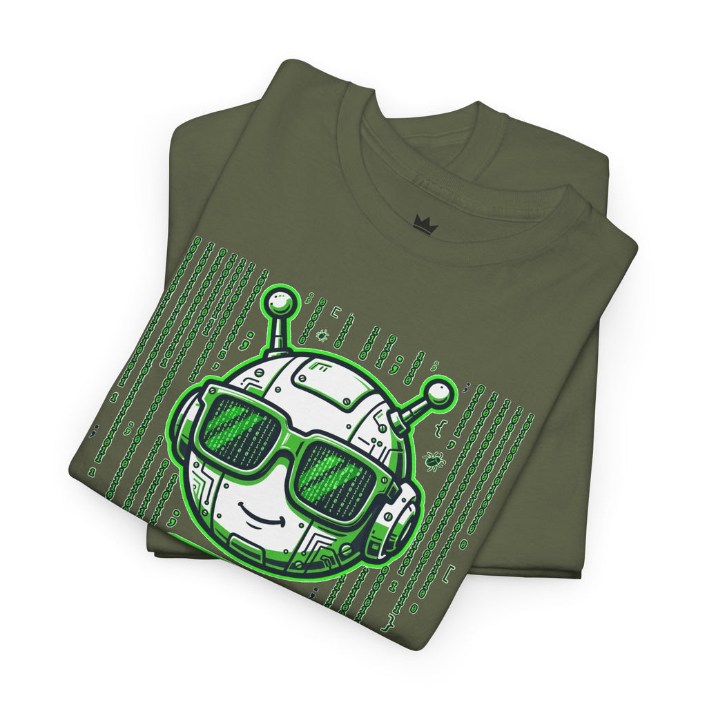 Code Mode On T-Shirt — Funny Programmer Alien Graphic Tee for Developers