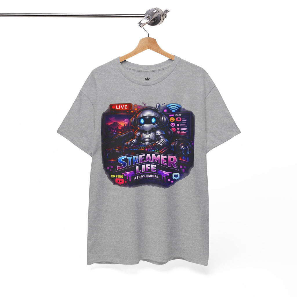 Streamer Life T-Shirt — Gamer Live Stream Graphic Tee