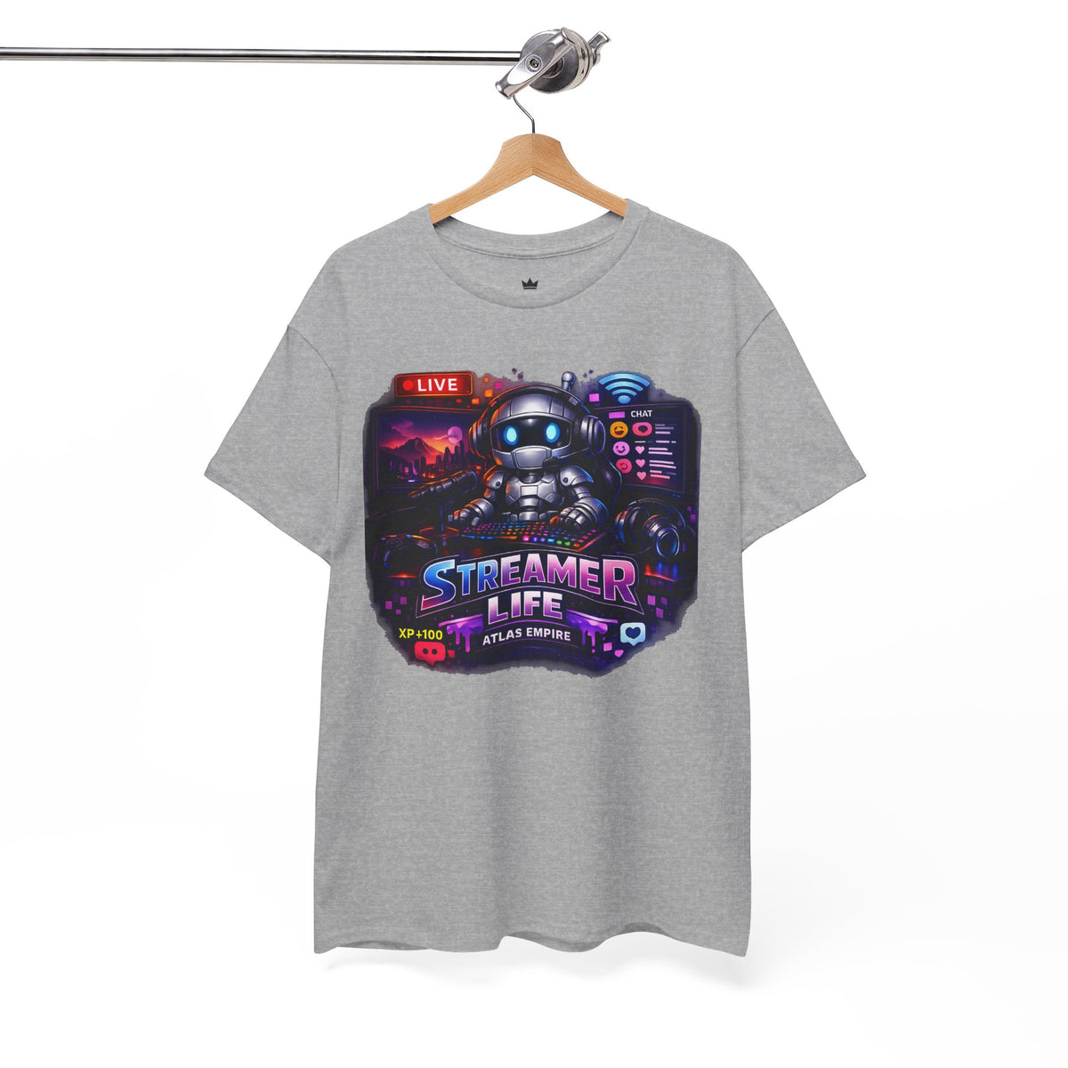 Streamer Life T-Shirt — Gamer Live Stream Graphic Tee