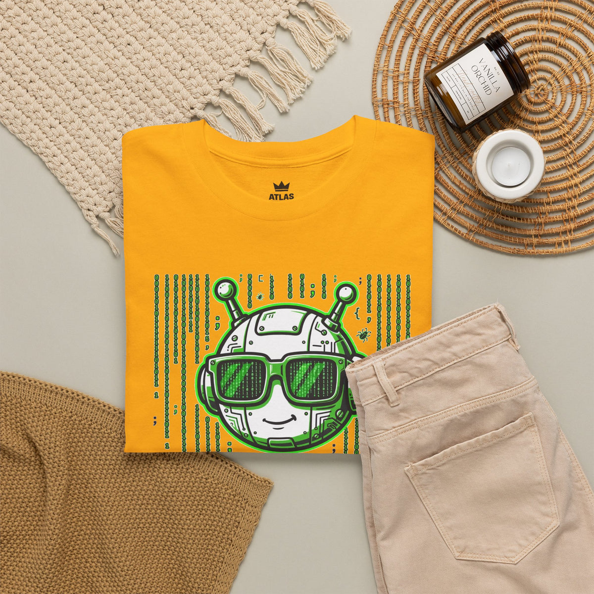 Code Mode On T-Shirt — Funny Programmer Alien Graphic Tee for Developers