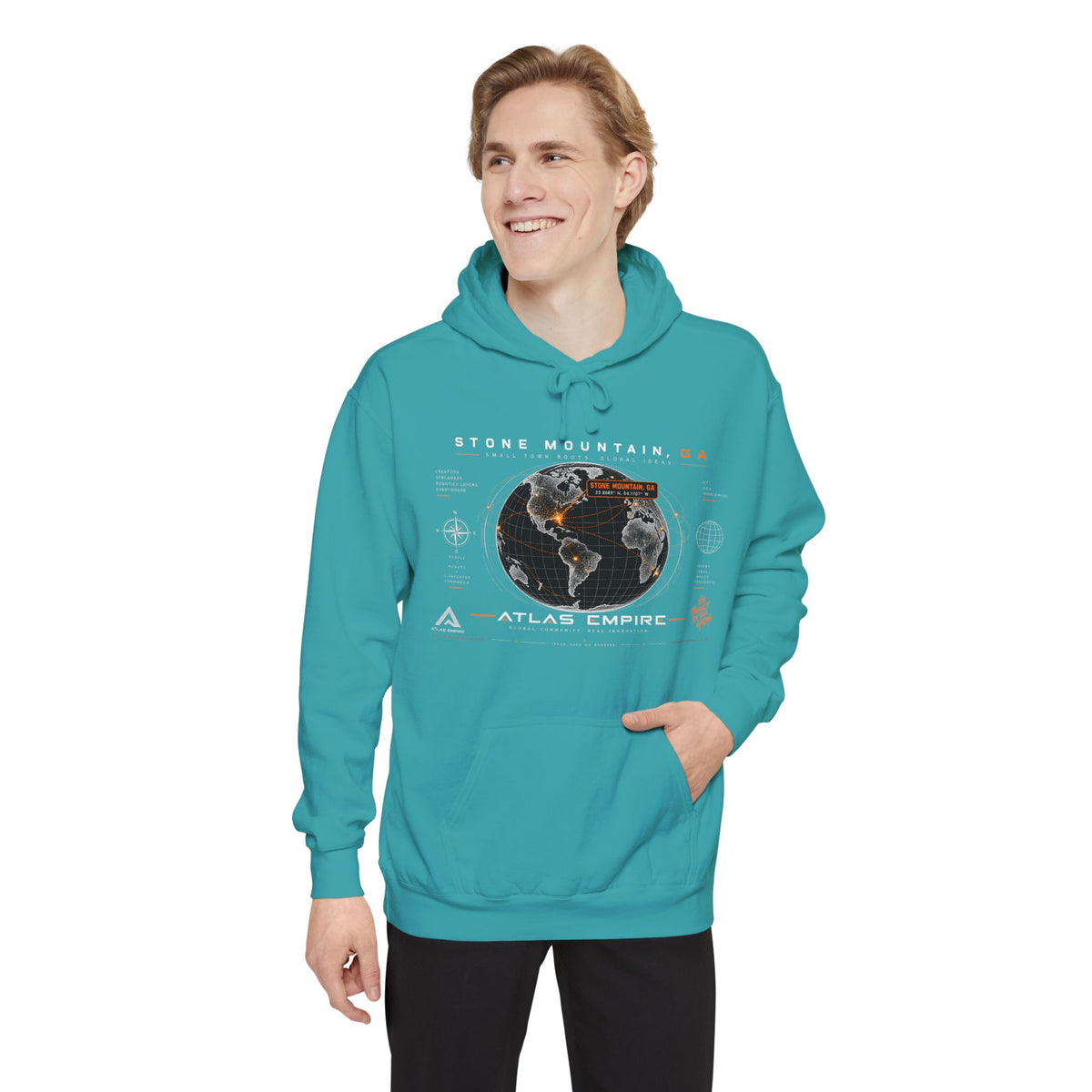 Unisex Garment-Dyed Hoodie