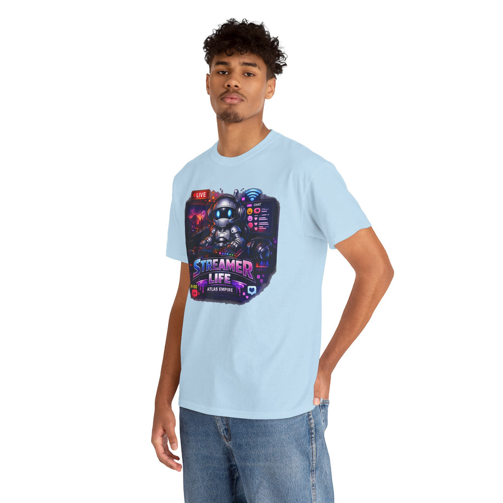 Streamer Life T-Shirt — Gamer Live Stream Graphic Tee