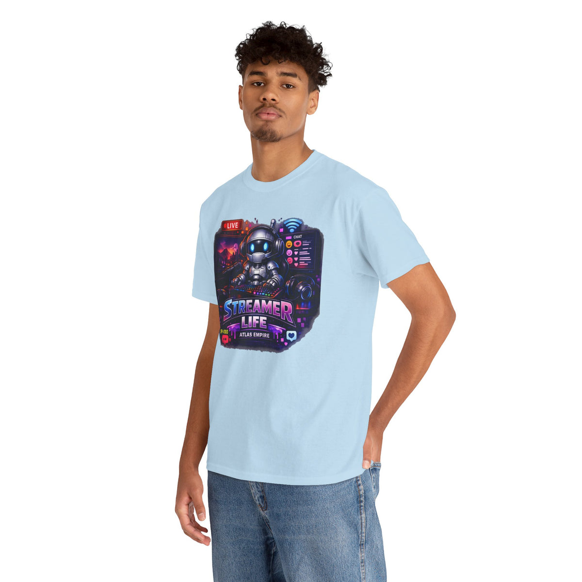 Streamer Life T-Shirt — Gamer Live Stream Graphic Tee