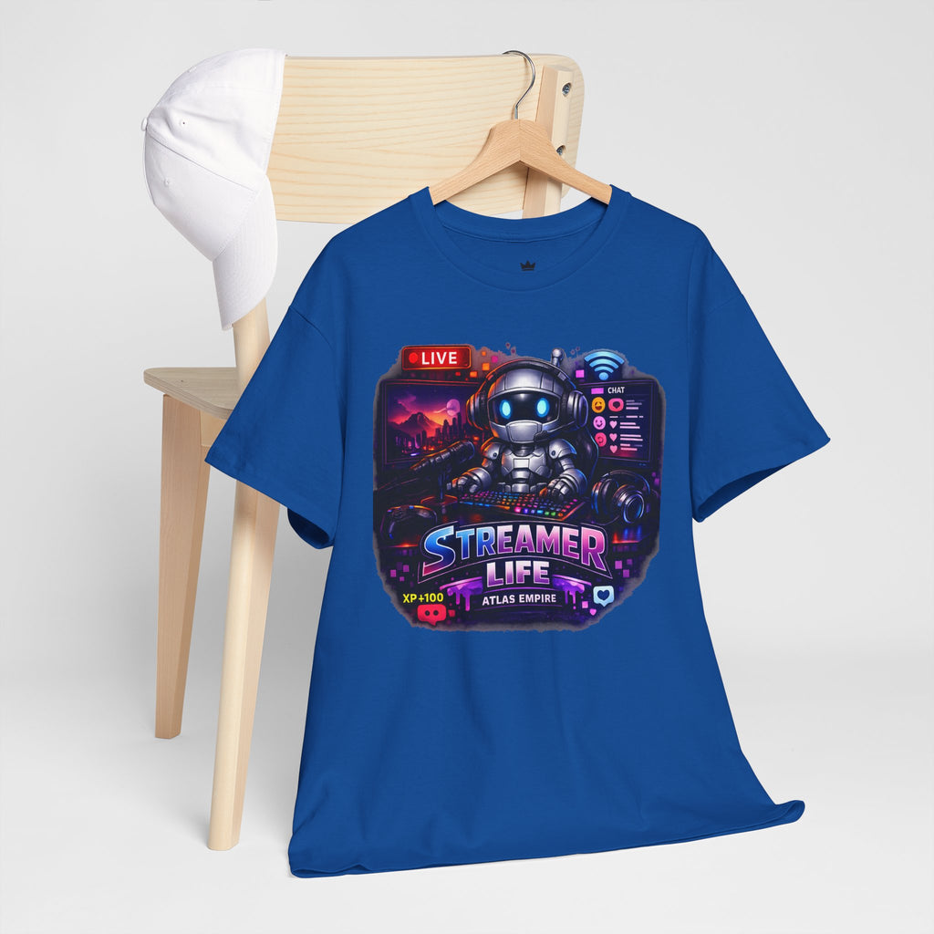 Streamer Life T-Shirt — Gamer Live Stream Graphic Tee