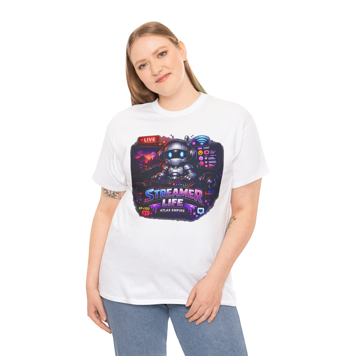 Streamer Life T-Shirt — Gamer Live Stream Graphic Tee