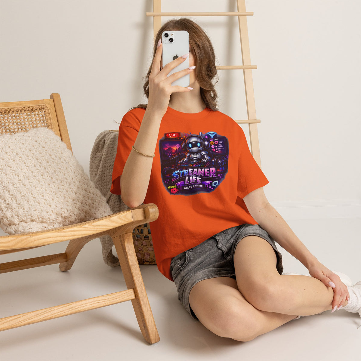 Streamer Life T-Shirt — Gamer Live Stream Graphic Tee