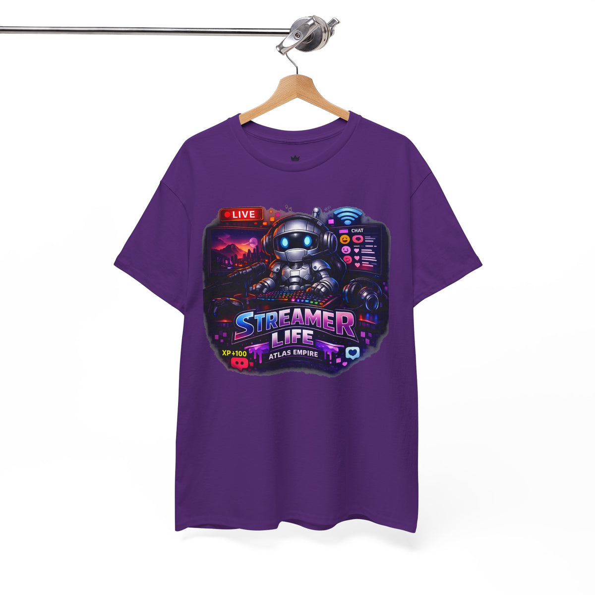 Streamer Life T-Shirt — Gamer Live Stream Graphic Tee