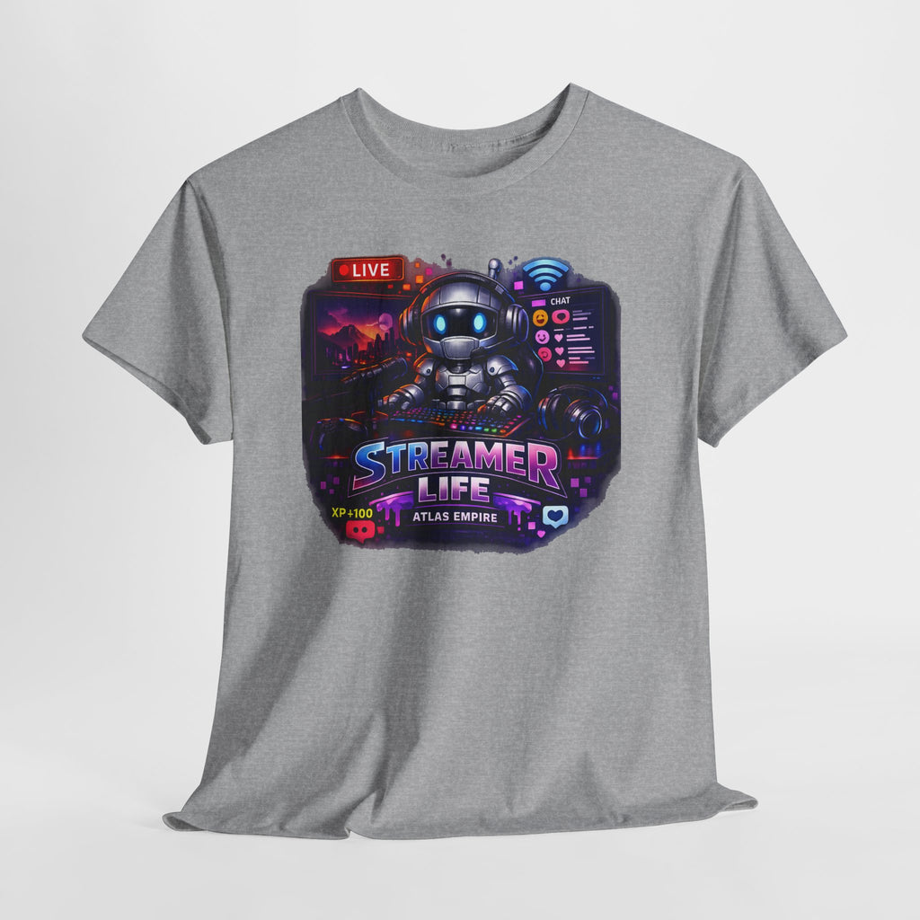Streamer Life T-Shirt — Gamer Live Stream Graphic Tee