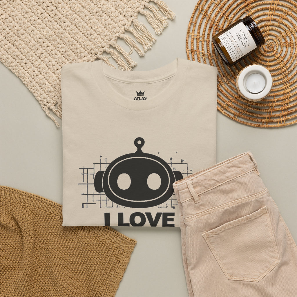 Robotics T-Shirt — "I Love Robotics" Tech STEM Tee for Coders & Makers