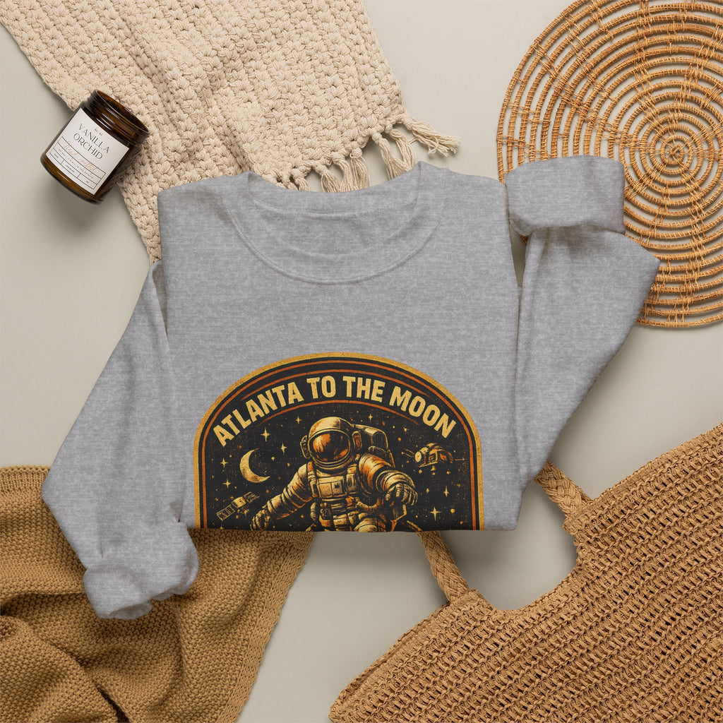 Atlanta To The Moon 404 Astronaut Sweatshirt
