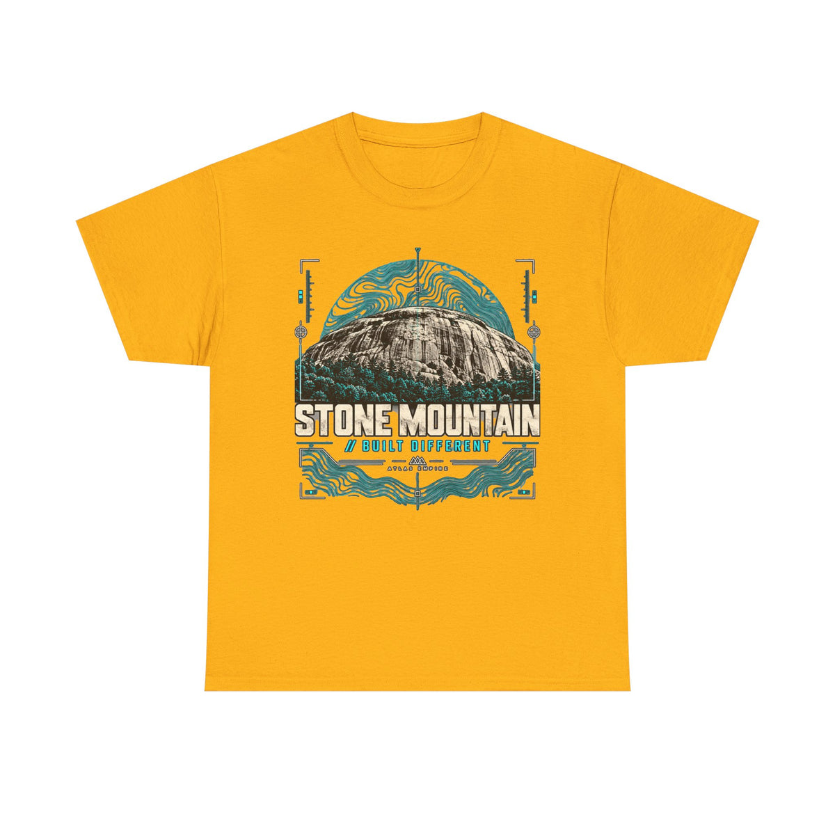 Stone Mountain Vintage Graphic Tee — Retro Outdoor Adventure Shirt