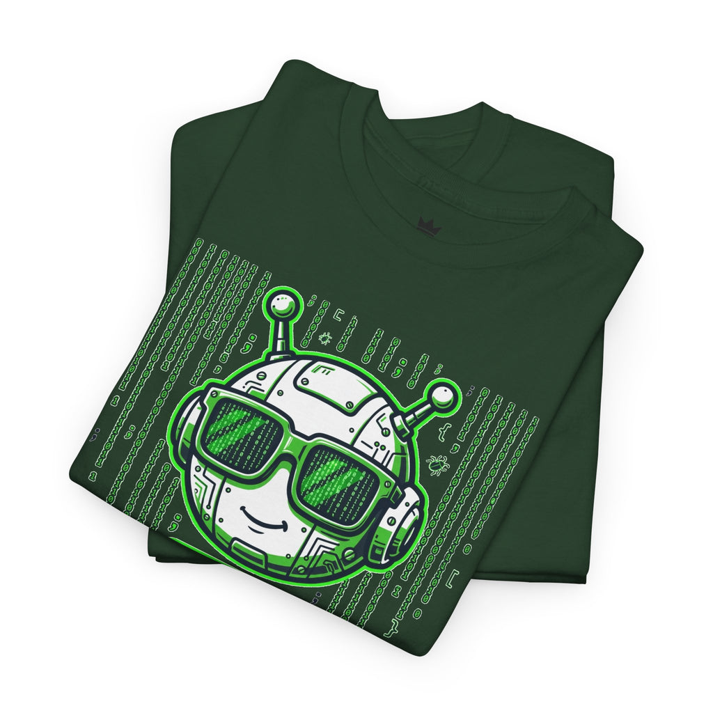 Code Mode On T-Shirt — Funny Programmer Alien Graphic Tee for Developers