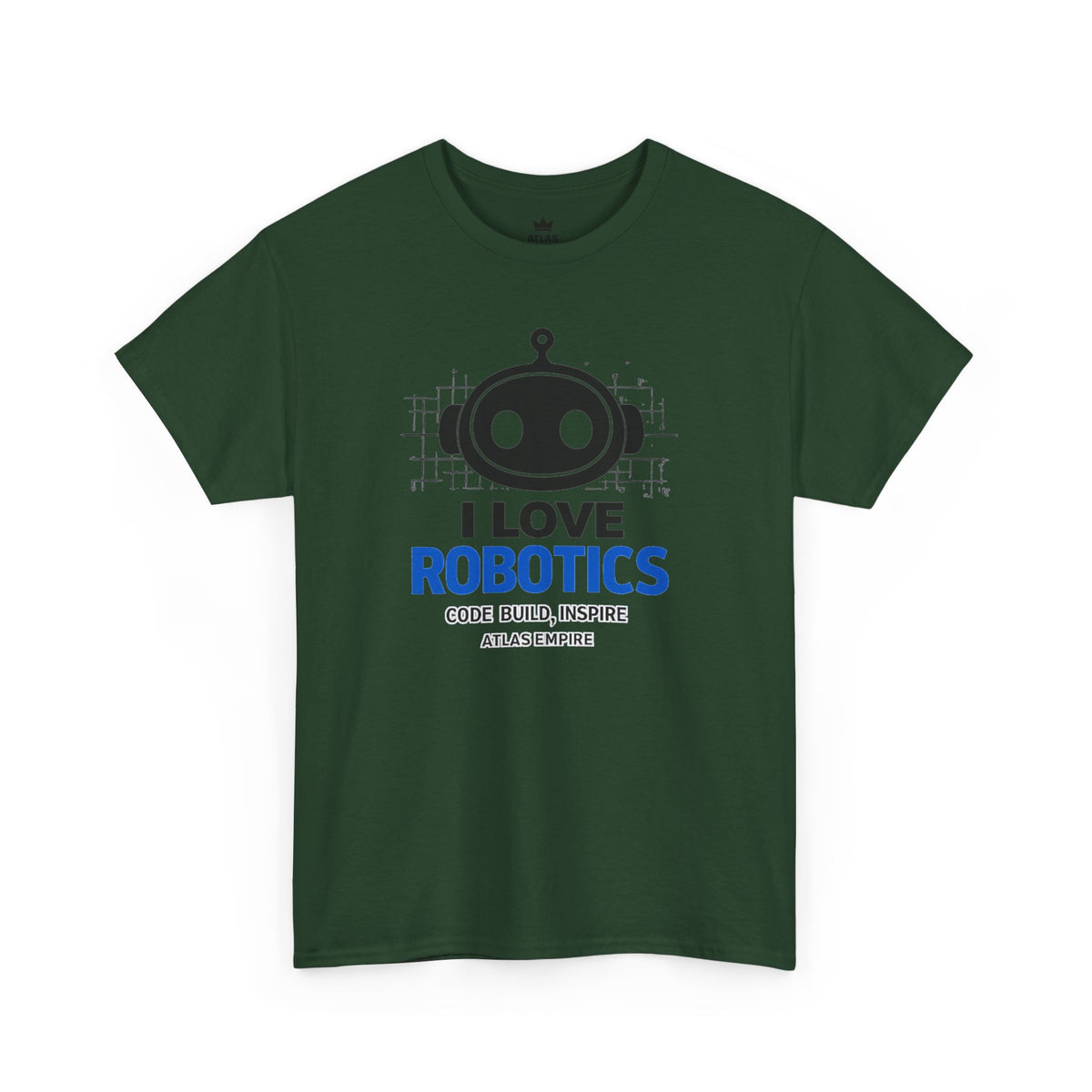 Robotics T-Shirt — "I Love Robotics" Tech STEM Tee for Coders & Makers