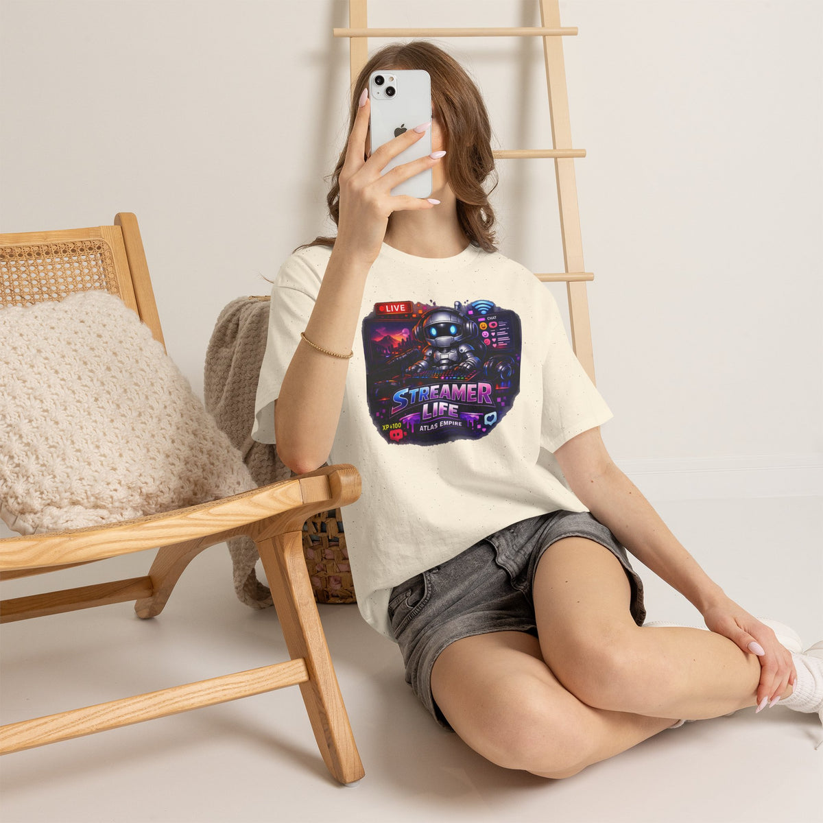 Streamer Life T-Shirt — Gamer Live Stream Graphic Tee