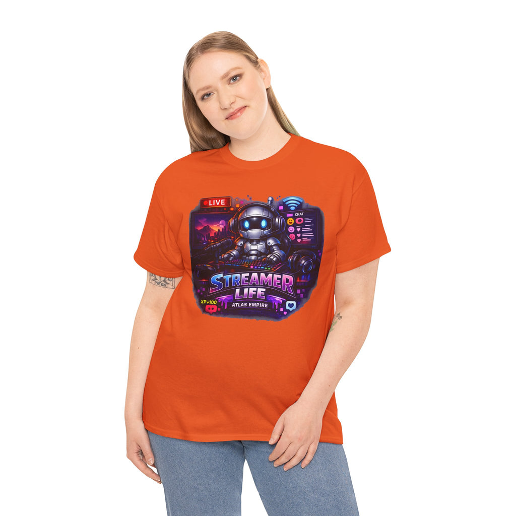 Streamer Life T-Shirt — Gamer Live Stream Graphic Tee