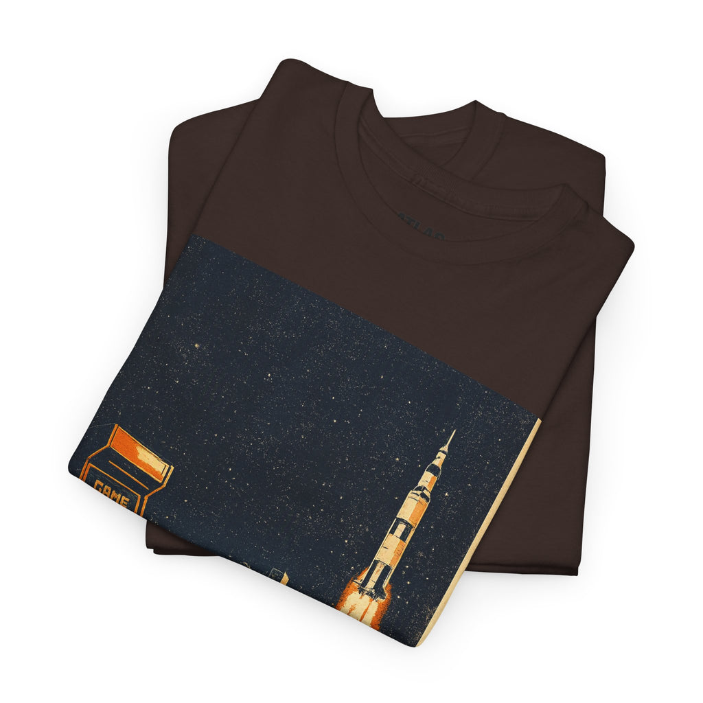 Houston Space City Rocket Launch Vintage T-Shirt