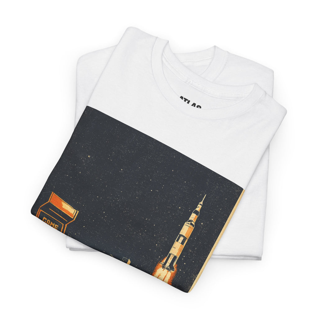 Houston Space City Rocket Launch Vintage T-Shirt