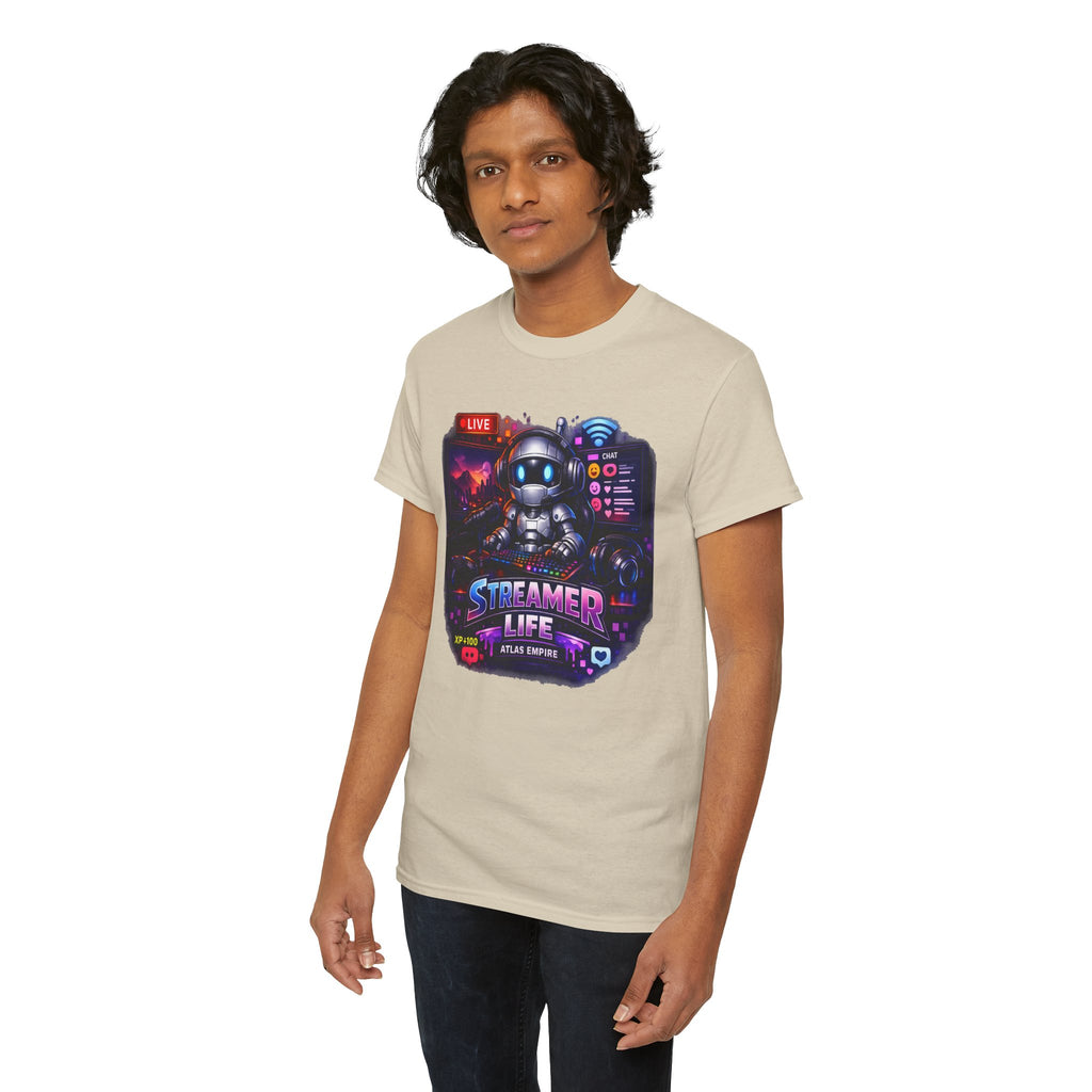 Streamer Life T-Shirt — Gamer Live Stream Graphic Tee