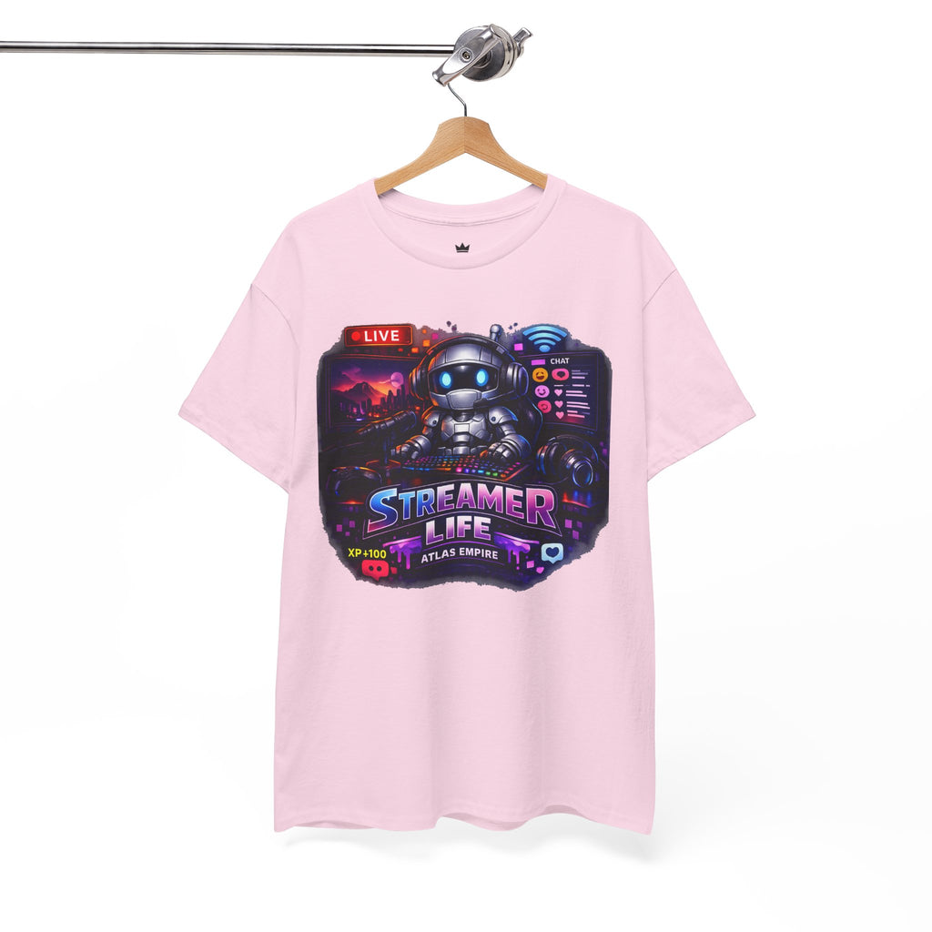 Streamer Life T-Shirt — Gamer Live Stream Graphic Tee