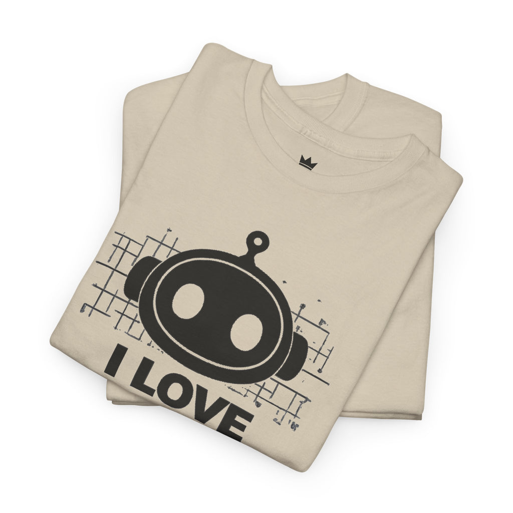 Robotics T-Shirt — "I Love Robotics" Tech STEM Tee for Coders & Makers