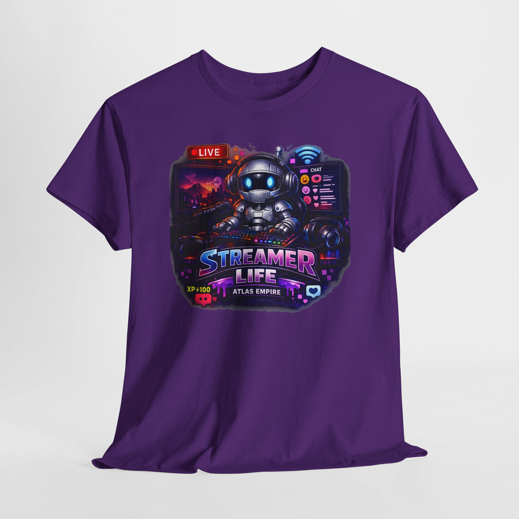 Streamer Life T-Shirt — Gamer Live Stream Graphic Tee