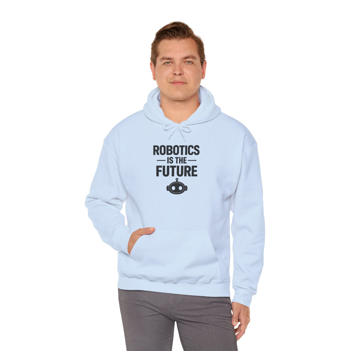 Robotics Is The Future Hoodie – Tech Enthusiast Robot Hoodie