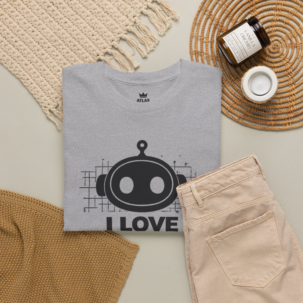 Robotics T-Shirt — "I Love Robotics" Tech STEM Tee for Coders & Makers