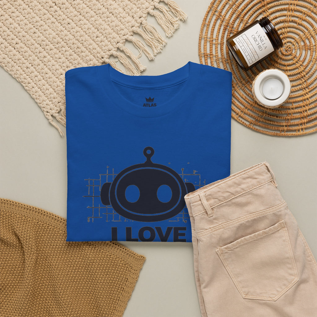 Robotics T-Shirt — "I Love Robotics" Tech STEM Tee for Coders & Makers