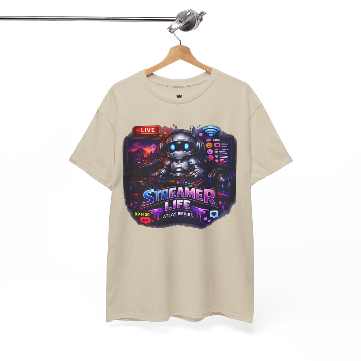 Streamer Life T-Shirt — Gamer Live Stream Graphic Tee