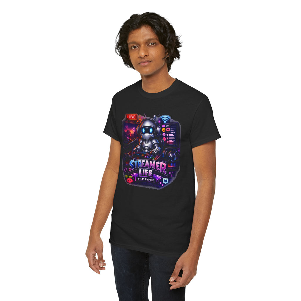 Streamer Life T-Shirt — Gamer Live Stream Graphic Tee