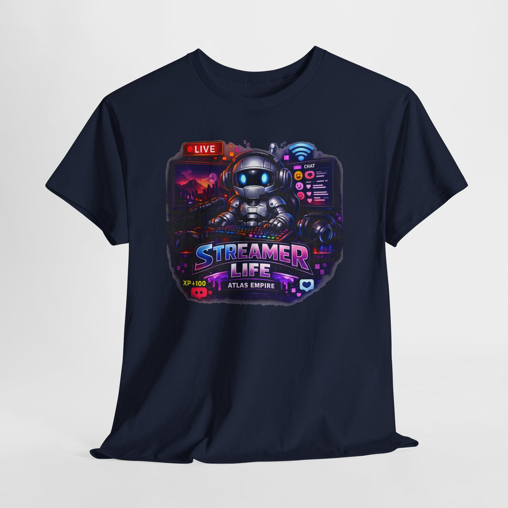 Streamer Life T-Shirt — Gamer Live Stream Graphic Tee