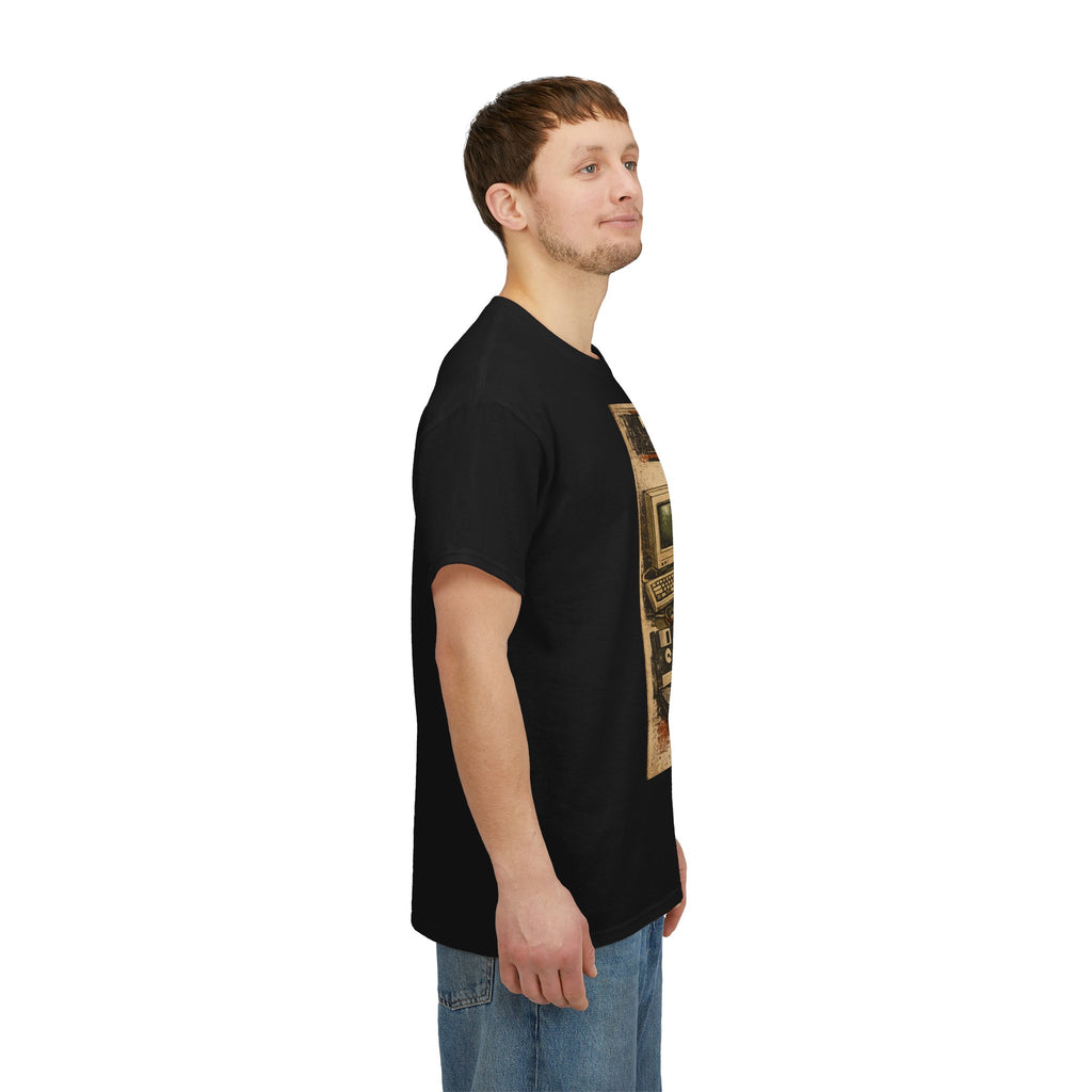Tech Life T-Shirt — Retro Computer & Gadget Graphic Tee for Geeks