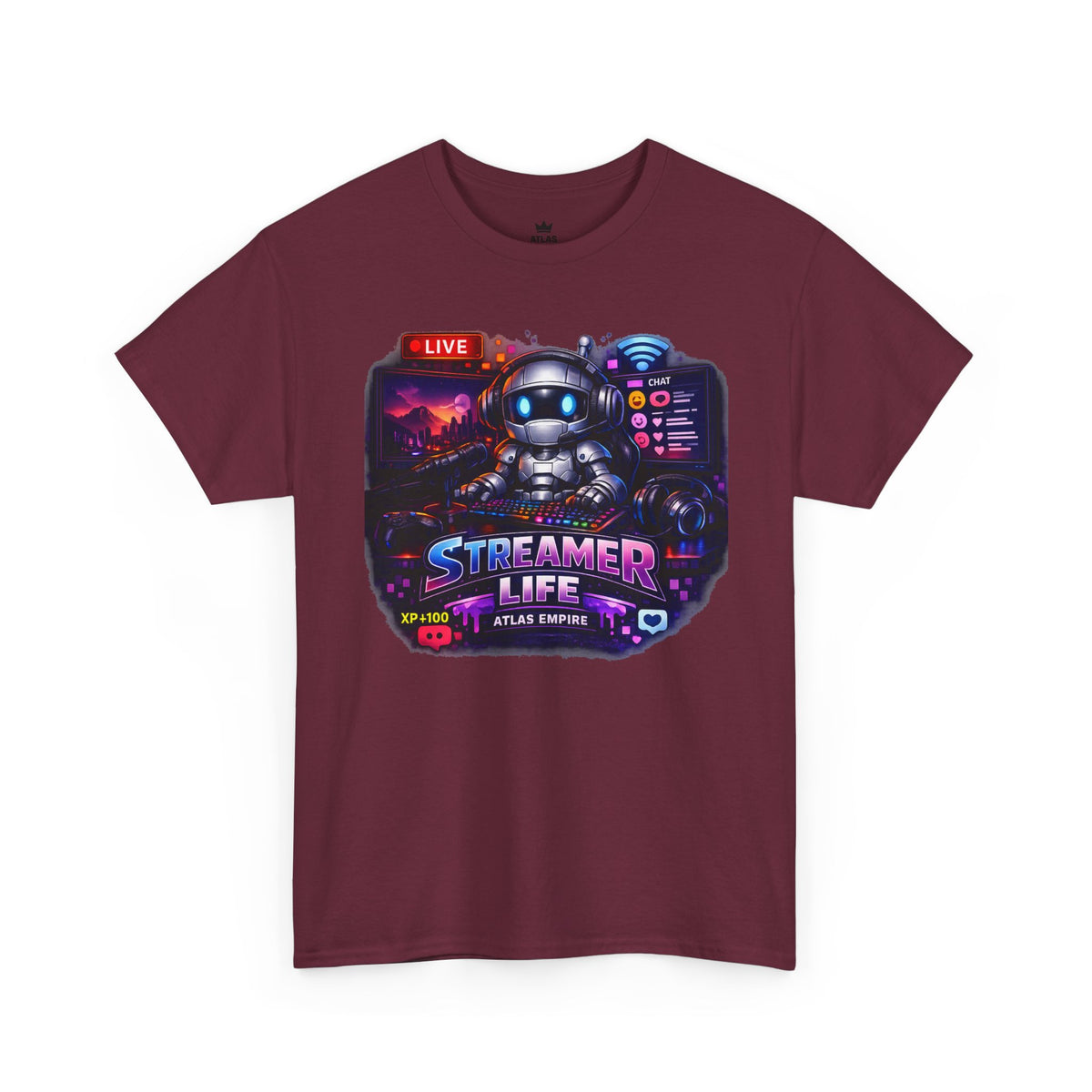 Streamer Life T-Shirt — Gamer Live Stream Graphic Tee