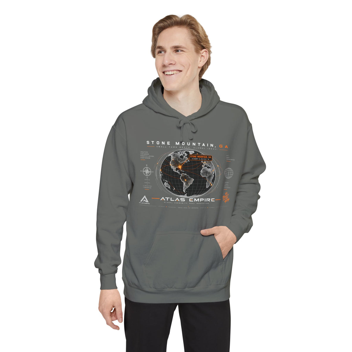 Unisex Garment-Dyed Hoodie