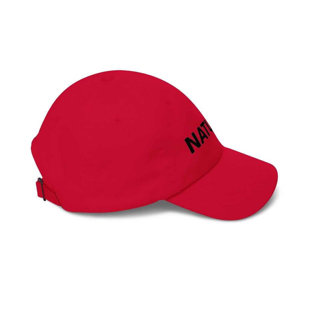 NATURAL Embroidered Dad Cap