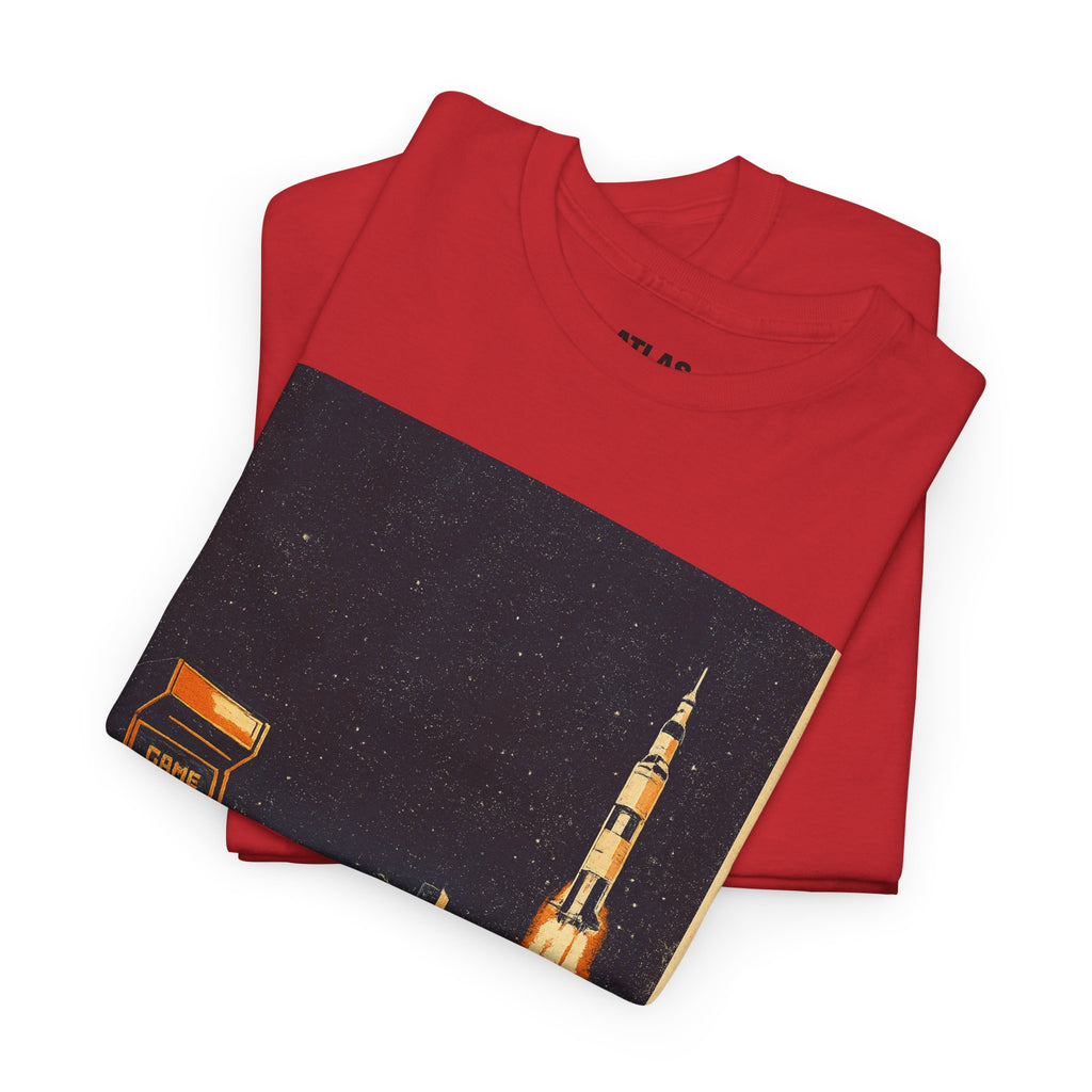 Houston Space City Rocket Launch Vintage T-Shirt